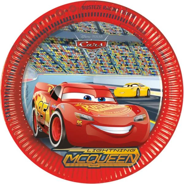 Reapris Cars 3 Papptallrikar
