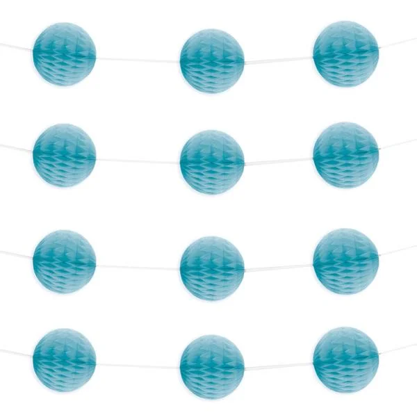 Hängande Honeycomb Dekorationer Blå Fri frakt