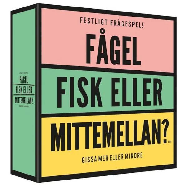 Extra rabatt Fisk, Fågel Eller Mittemellan Frågespel
