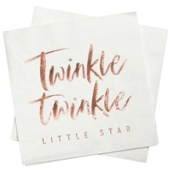 Twinkle Twinkle Little Star Servetter Trygg betalning