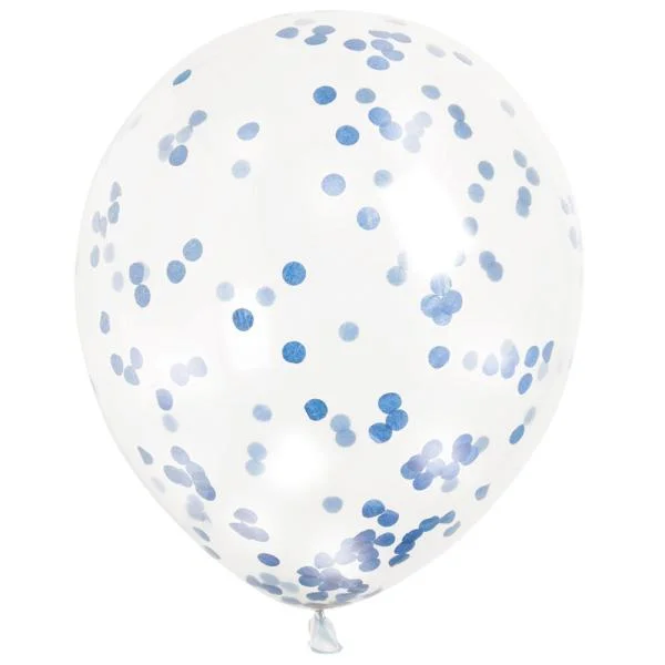 Erbjudande Konfettiballonger Royal Blue