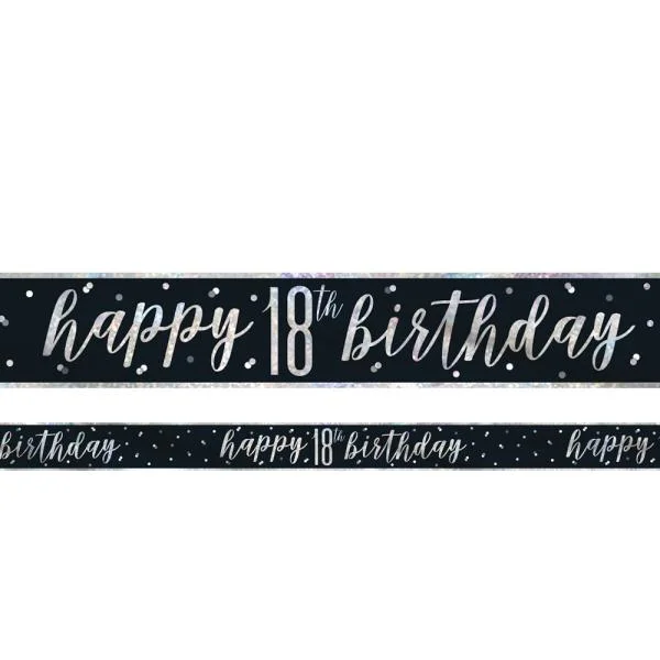 Happy 18th Birthday Banderoll Populärt val