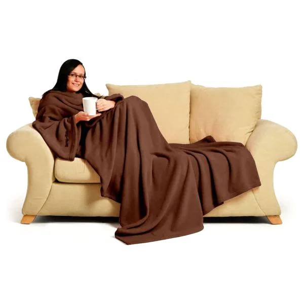 Snug-Rug Deluxe Filt Brun Populärt val