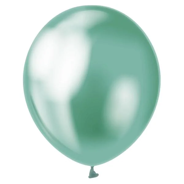 Lägg i varukorgen Latexballonger Chrome Mintgrön Platinum