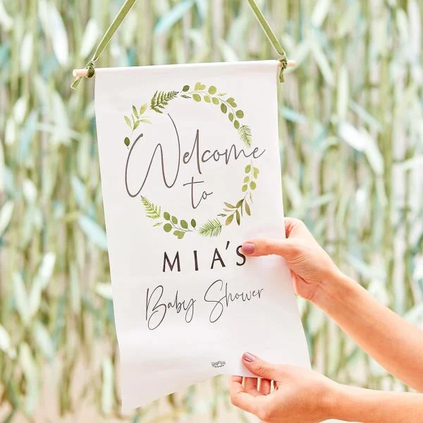 Lågt pris Welcome to Baby Shower Skylt