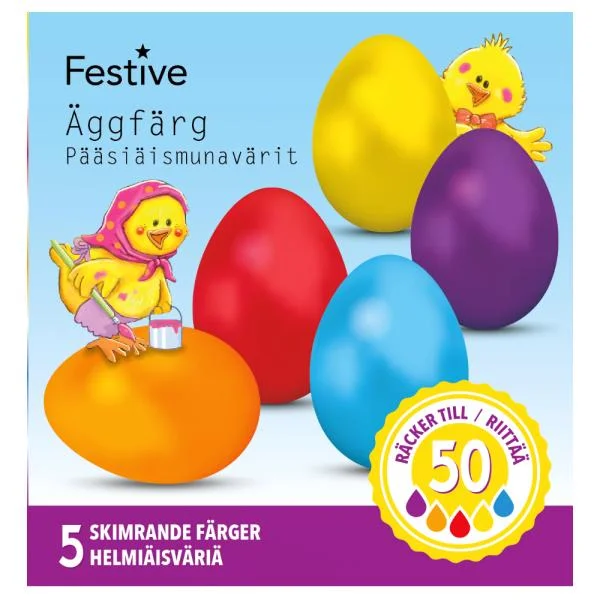 Äggfärg Skimrande Lägg i varukorgen