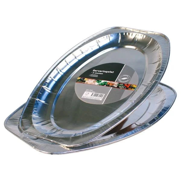 Aluminium Serveringsfat Silver 43 cm Fri frakt
