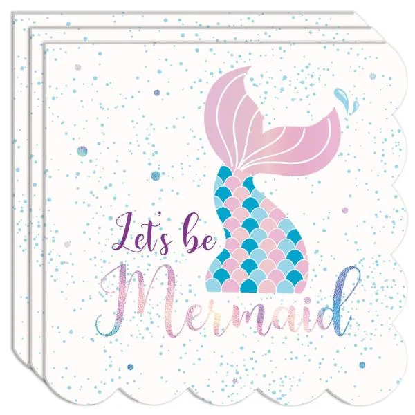 Beställ nu Servetter Mermaid