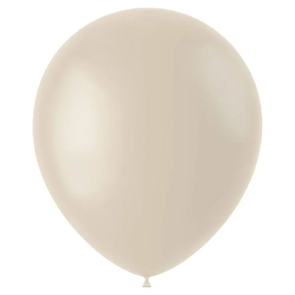 Snabb leverans Latexballonger Beige Creamy Latte