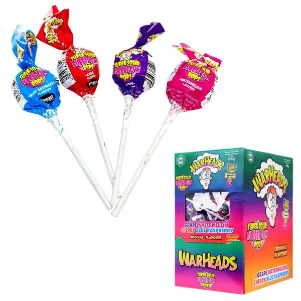 Warheads Klubba Supersur Mix (1 st) Nyhet