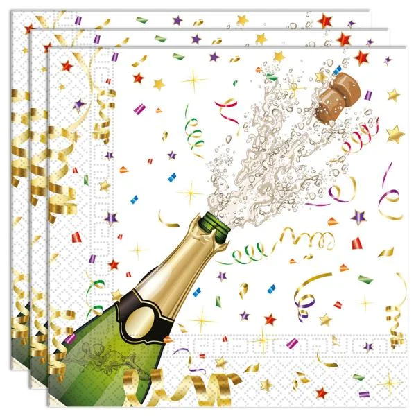 Servetter Sparkling Celebrations I lager