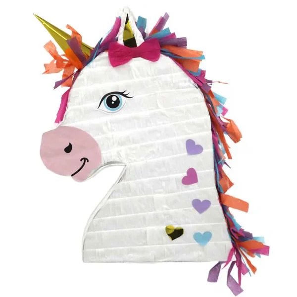 Enhörning Pinata med Hjärtan Lågt pris