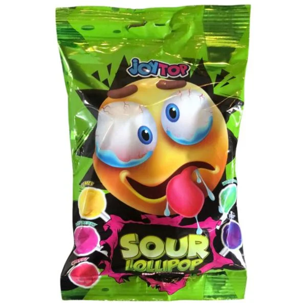 Godisklubbor Sura Fruktsmaker Smiley Endast idag