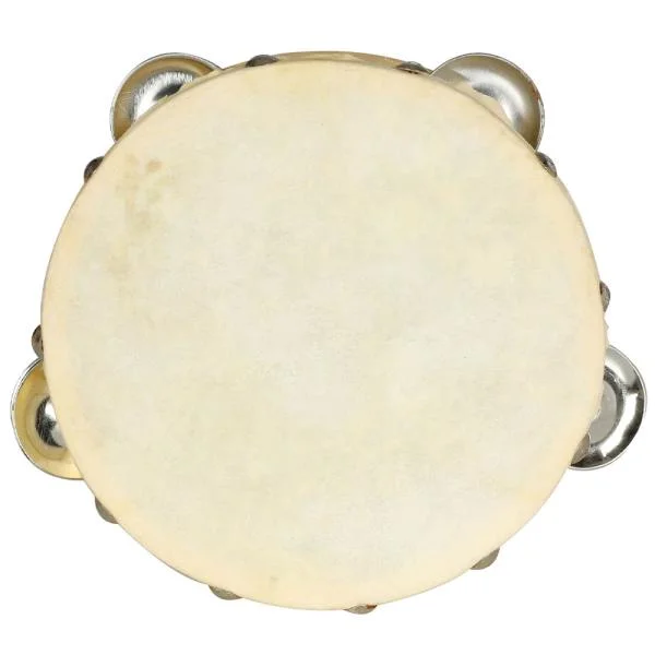 Rabatt Läder Tamburin 14 cm