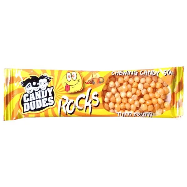 Nedsatt pris Tuggummi Tutti Frutti Sockerkulor 50g