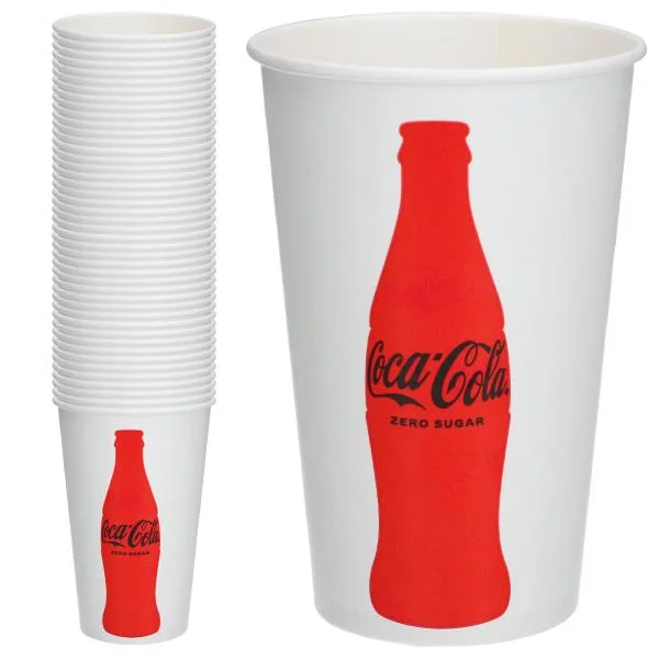 Snabb leverans Coca Cola Pappersmuggar 40 cl 44-pack