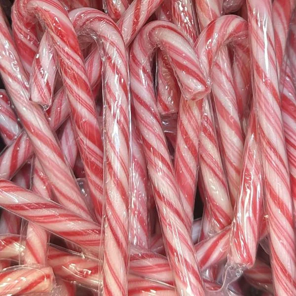 Köp nu Inslagna Polkagriskäppar i Burk 1,25kg