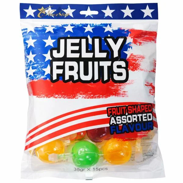 Fri frakt Flytande Fruktgelé Mix 525 g 15-pack