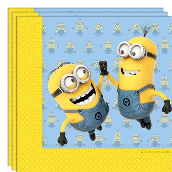 Erbjudande Minions Servetter