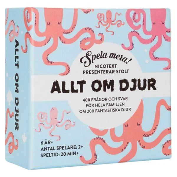Spela Mera: Allt Om Djur Frågespel Populär