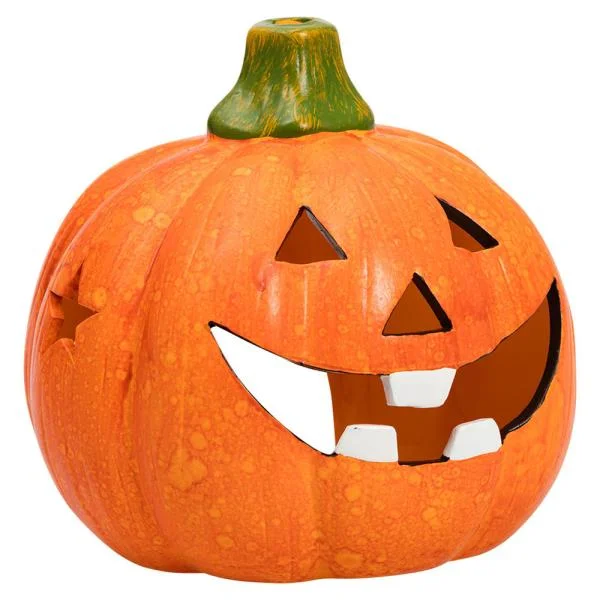 Halloween Pumpa Ljuslykta Stor Trygg betalning