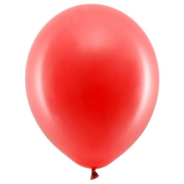 Rainbow Små Latexballonger Pastell Röda Handla nu