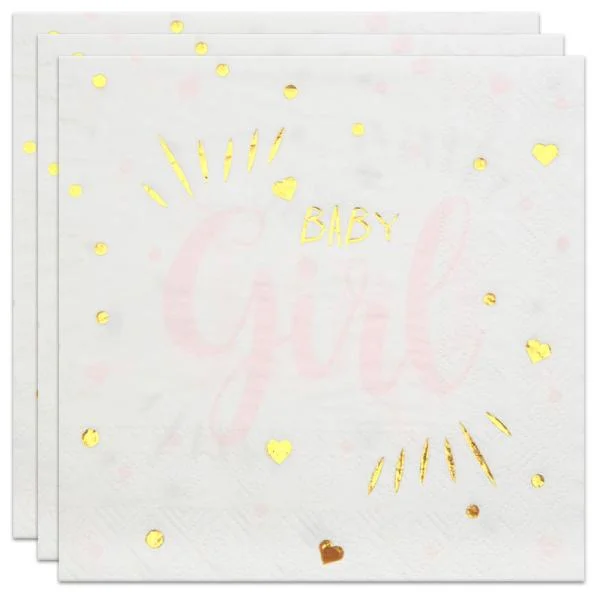 Kampanj Servetter Baby Girl