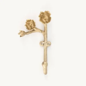 Rea Ava blomsterkrok i mässing – Doing Goods