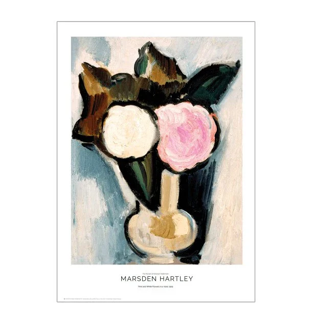 Marsden Hartley Blommor i en vas poster – A1 Beställ nu