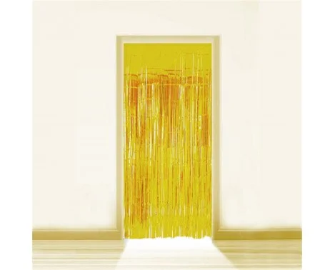 Festgardin guld metallic 90x250 cm Endast denna vecka
