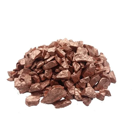 500 gr Dekorativ Granit metallisk koppar 8-16 mm Snabb frakt