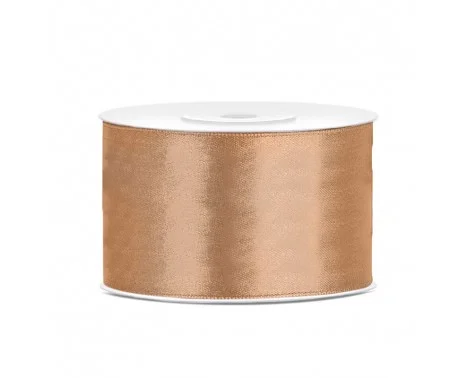 25 meter Satinband Guld 38 mm Snabb frakt