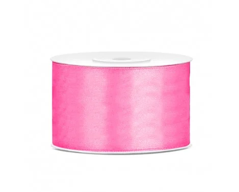 Lägg i varukorgen 25 meter Satinband Rosa 38 mm
