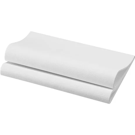 Snabb leverans 60 st Dunisoft® Bio Middagsservetter vit 40x40 cm