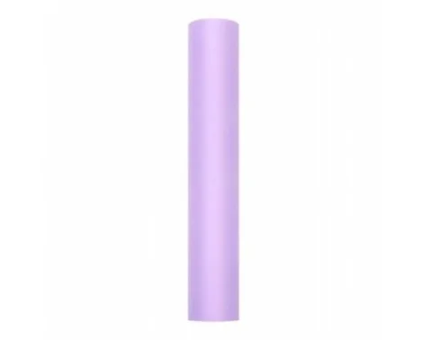 Populärt val Tyll Lila 30 cm x 9 m – polyester dekorationsväv