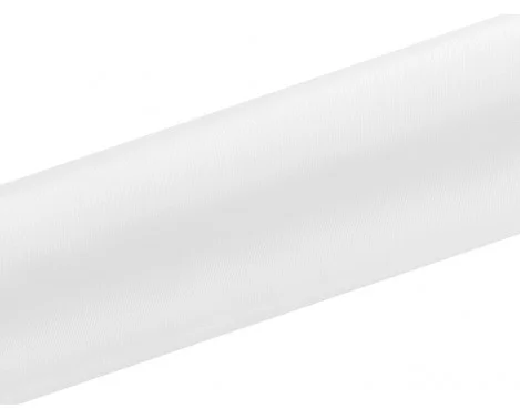 1 st Satinbordslöpare Vit 16 cm x 9 m polyester Lågt pris