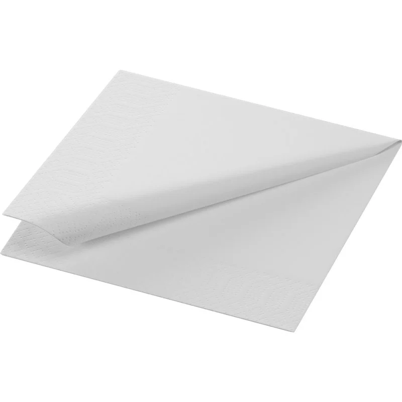 Fynd 20 st Duni Kaffeservetter vit 3-lags tissue 24x24 cm