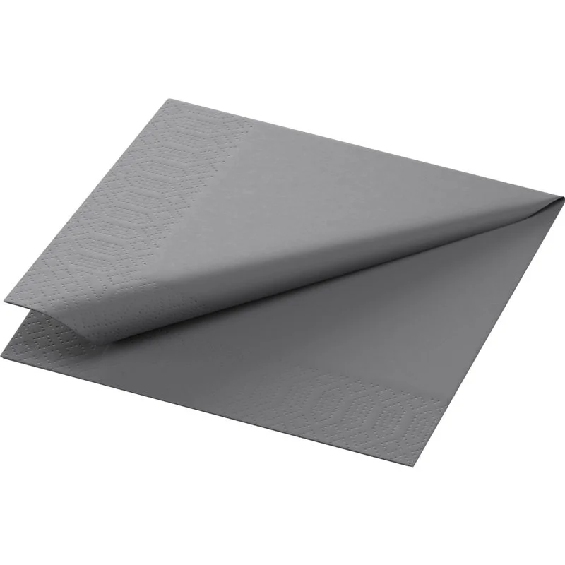 Lägg i varukorgen 20 st Lunchservetter Granitgrå Duni 3-lagers 33x33 cm