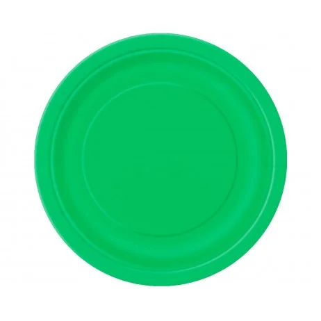 Köp nu 8 st Gröna Papptallrikar 23 cm – 100% plastfria