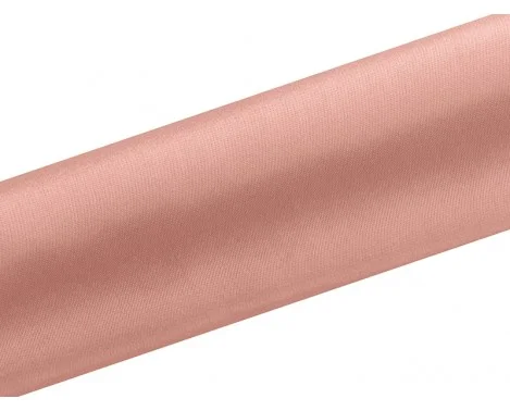 1 st Satinband Korall 16 cm x 9 m polyester Fynd