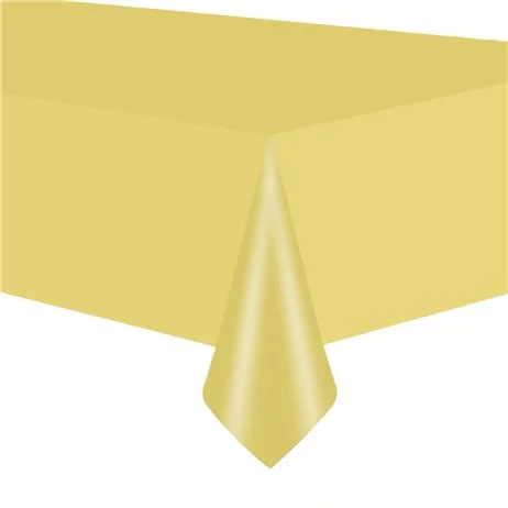 Begränsat antal 1 st Plastduk Guld PP 274x137 cm