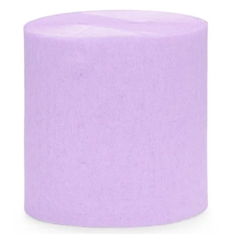 4 st Creperullar Lavendel återvunnet papper 5 cm x 10 m Snabb leverans