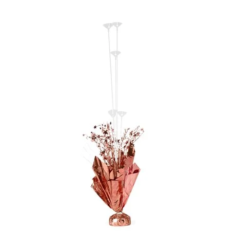 Populärt val 1 st Ballongstativ Roséguld 72 cm – 6 ballonger