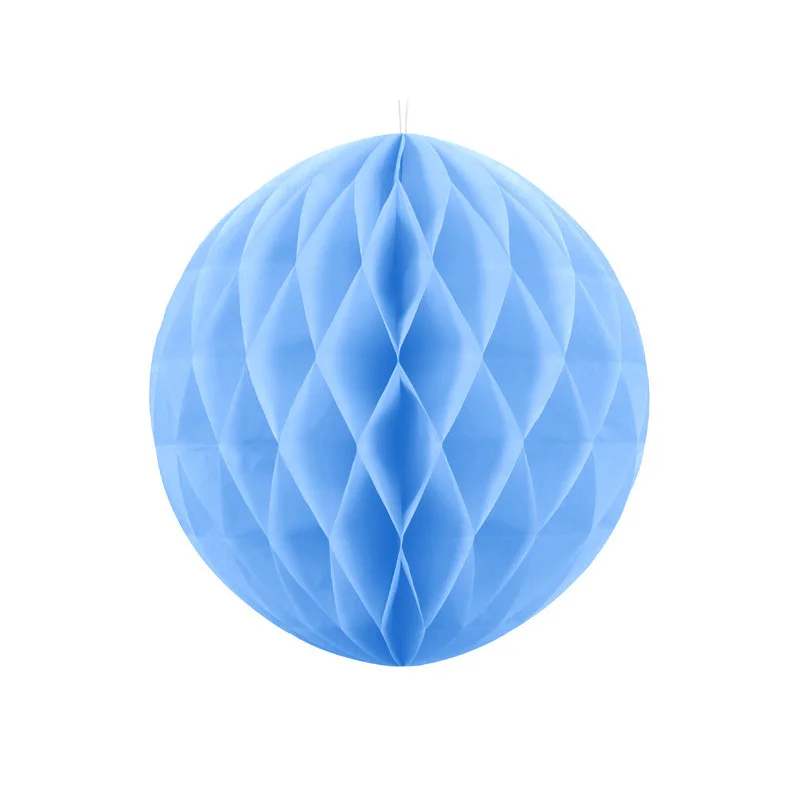 Honeycomb Kula Ljusblå 40 cm – papper med clips Fynd