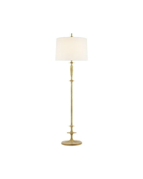 Lotus golvlampa Gilded Beställ nu