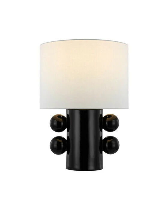 Tiglia Low bordslampa svart Reapris