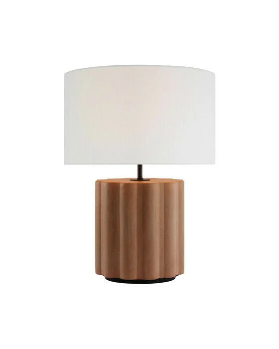 Snabb frakt Scioto bordslampa terracotta