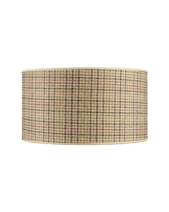 Cylinder lampskärm harris tweed forest OUTLET Billigare
