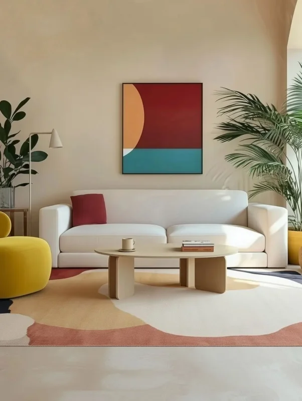 Rugvista essentialBig Sur - Gul / KrämbeigeMatta240 x 300 cm Begränsat erbjudande