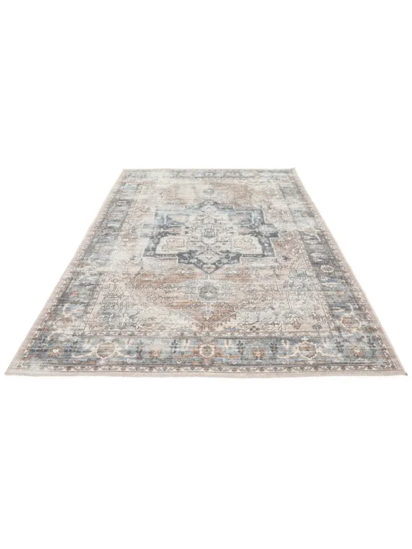 Säker betalning Rugvista essentialDhabi Oriental - Terrakotta / BlåBomullsmatta200 x 300 cm